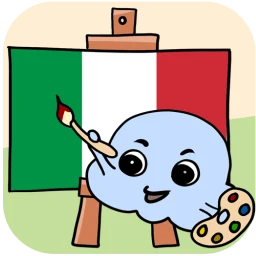 Ícone de Aprenda Palavras em italiana
